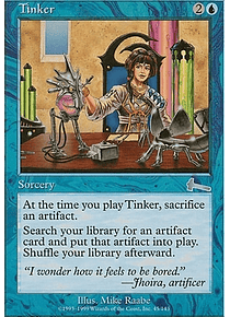 Tinker - Urza's Legacy (español)