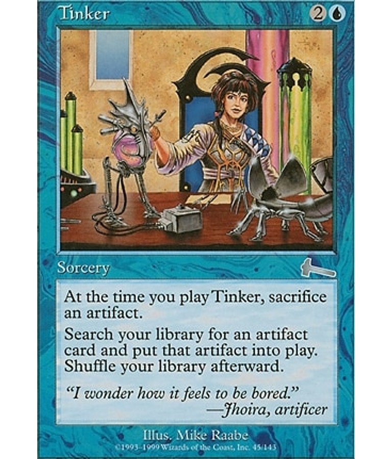 Tinker - Urza's Legacy (español)