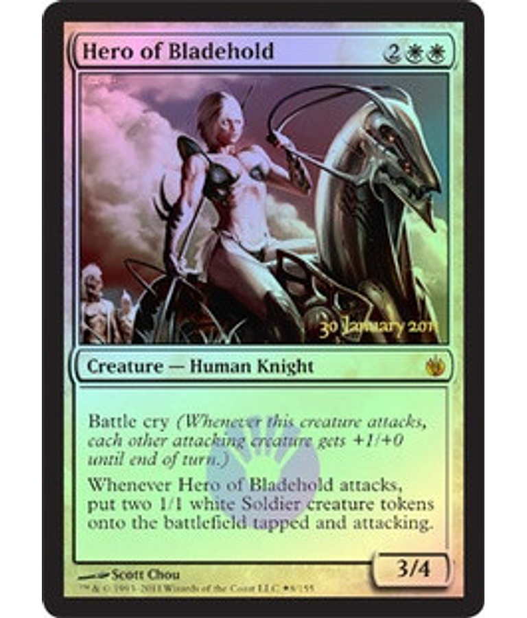 Hero of Bladehold (Prerelease Foil) - Promotional (español)
