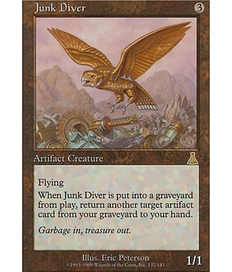 Junk Diver - Urza's Destiny (español)