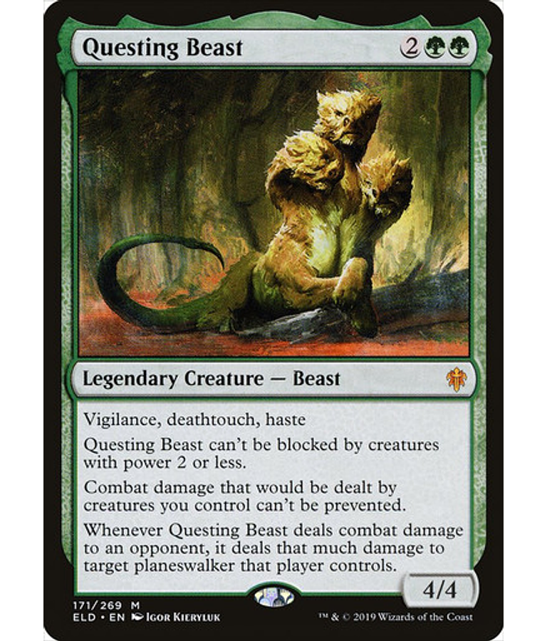 Questing Beast - Throne of Eldraine (español)