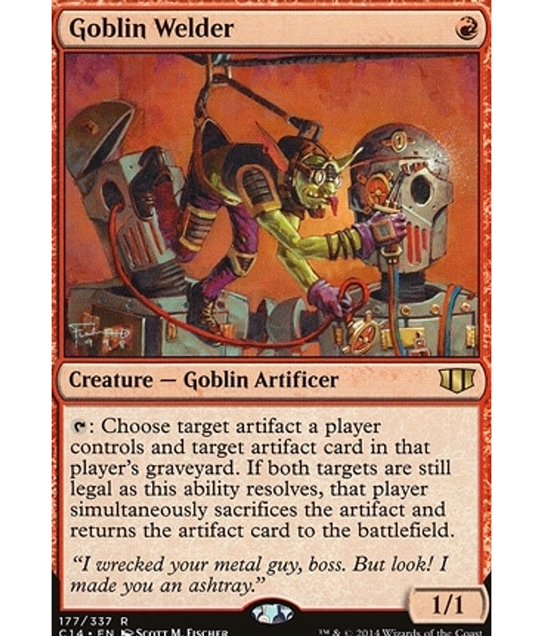 Goblin Welder - Commander 2014 (inglés)