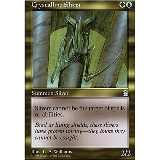 Crystalline Sliver - Stronghold (inglés)