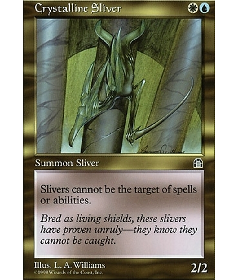 Crystalline Sliver - Stronghold (inglés)