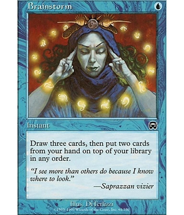 Brainstorm - Mercadian Masques (inglés)