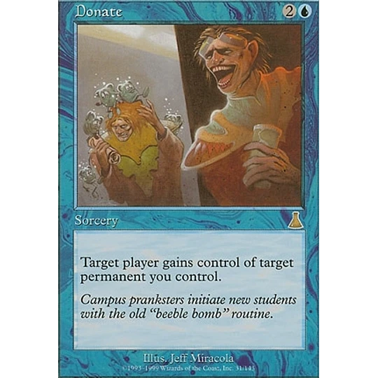 Donate - Urza's Destiny (español)