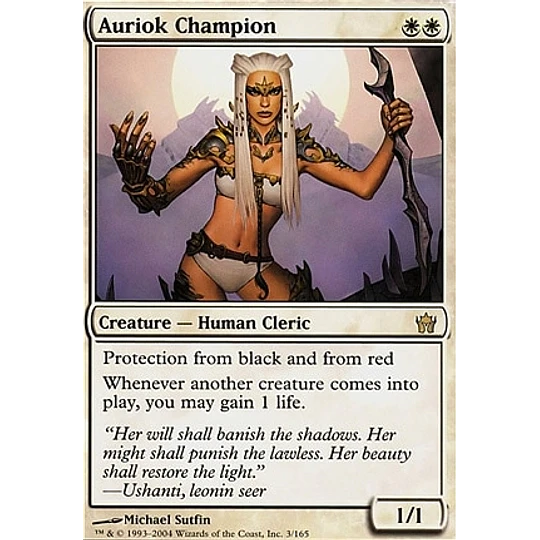 Auriok Champion - Fifth Dawn (inglés)