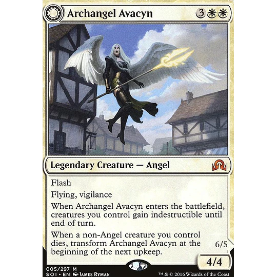 Archangel Avacyn - Shadows Over Innistrad (español)