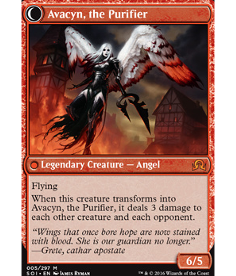 Archangel Avacyn - Shadows Over Innistrad (español)