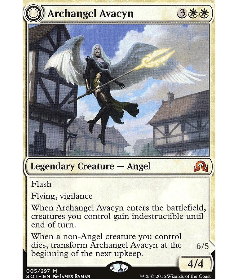 Archangel Avacyn - Shadows Over Innistrad (inglés)
