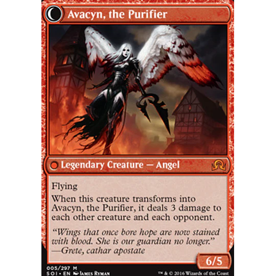 Archangel Avacyn - Shadows Over Innistrad (inglés)