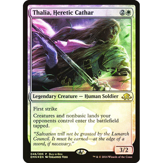Thalia, Heretic Cathar (Buy-a-Box Foil) - Promotional (español)
