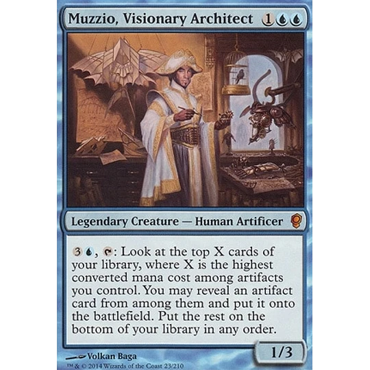 Muzzio, Visionary Architect - Conspiracy (inglés)