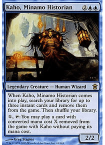 Kaho, Minamo Historian - Saviors of Kamigawa (inglés)