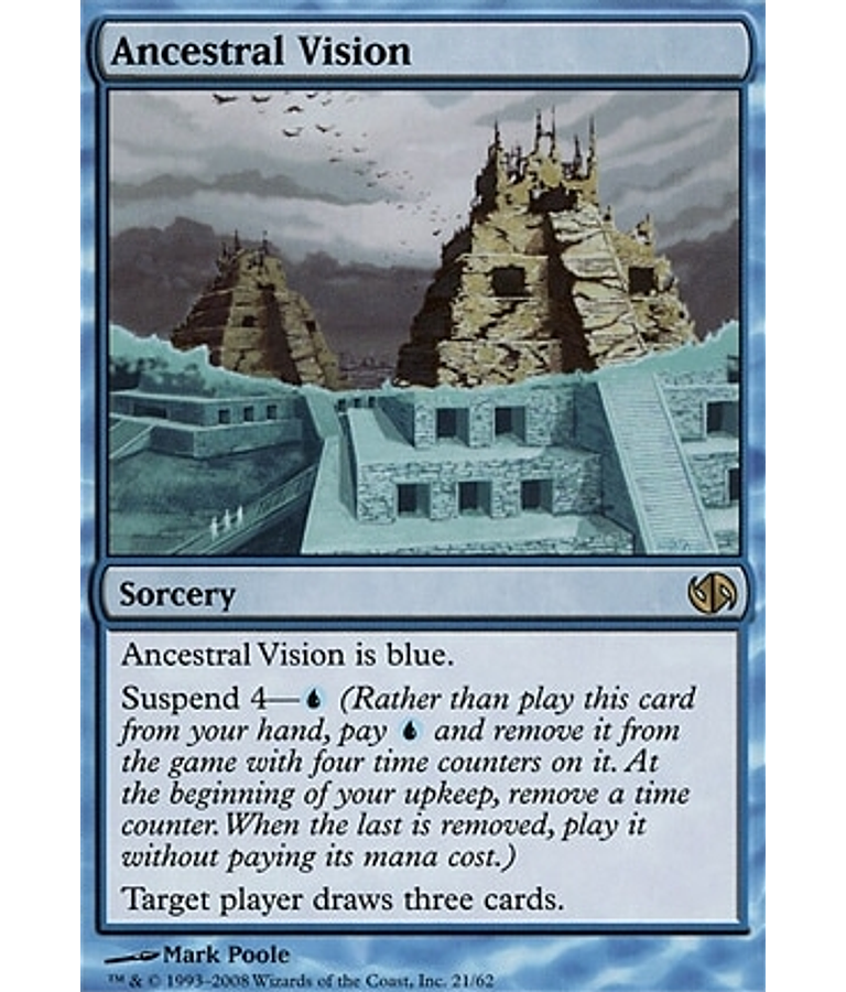 Ancestral Vision - Duel Decks: Jace Vs. Chandra (inglés)