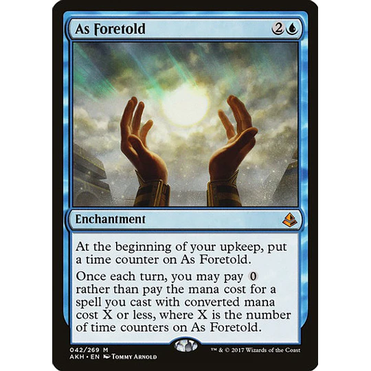 As Foretold - Amonkhet (español)