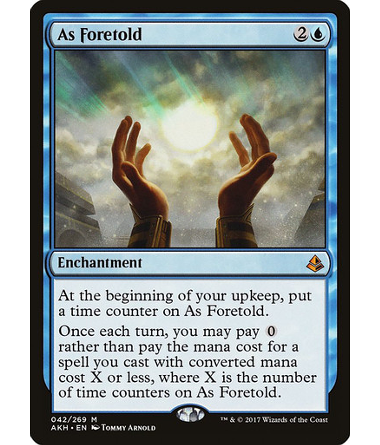 As Foretold - Amonkhet (español)