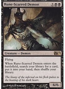 Rune-Scarred Demon - 2012 Core Set (español)