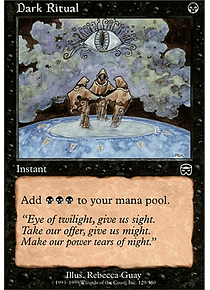 Dark Ritual - Mercadian Masques (inglés)