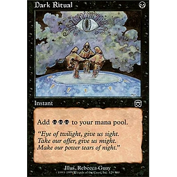 Dark Ritual - Mercadian Masques (inglés)