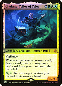 Chulane, Teller of Tales (Brawl Deck Card) - Throne of Eldraine Foil (inglés)