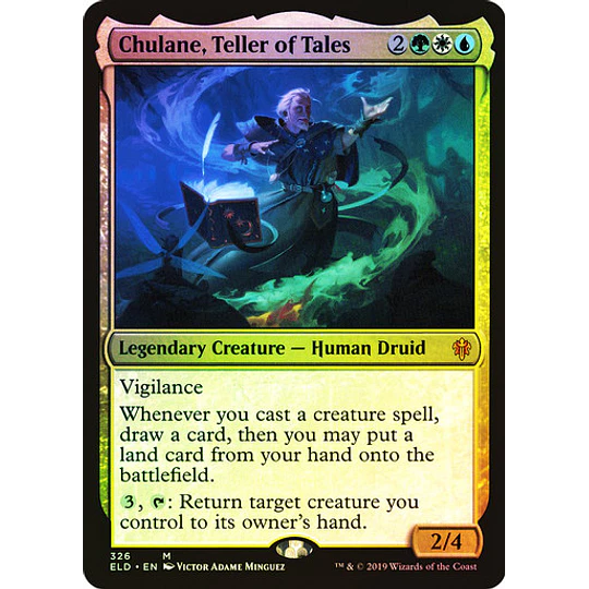 Chulane, Teller of Tales (Brawl Deck Card) - Throne of Eldraine Foil (inglés)