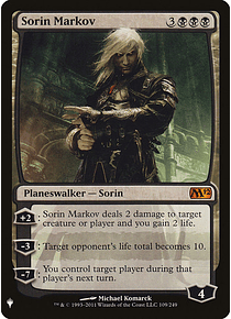 Sorin Markov (Zendikar) - Mystery Booster/The List (inglés)
