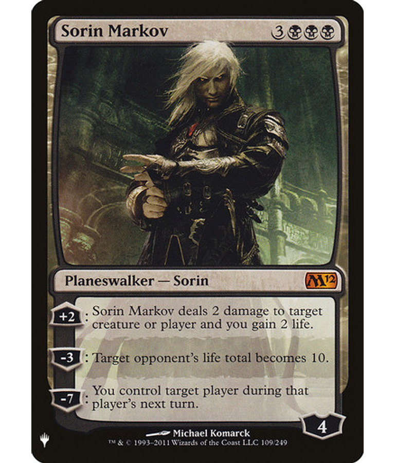 Sorin Markov (Zendikar) - Mystery Booster/The List (inglés)