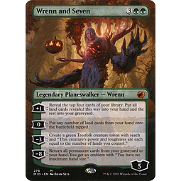 Wrenn and Seven (Borderless) - Innistrad: Midnight Hunt Variants (inglés)