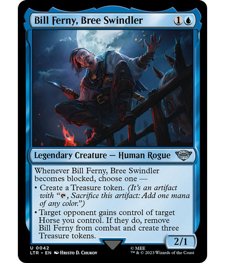 Bill Ferny, Bree Swindler - The Lord of the Rings: Tales of Middle-earth - PLAYSET (x4)