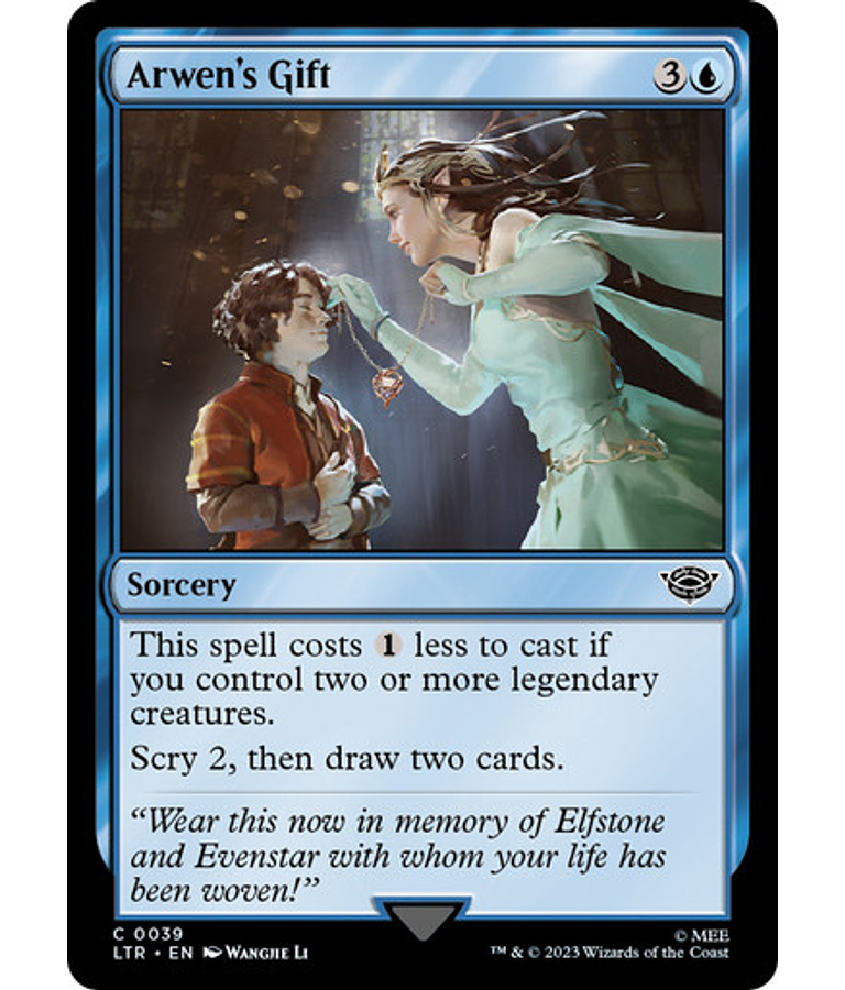 Arwen's Gift - The Lord of the Rings: Tales of Middle-earth - PLAYSET (x4)