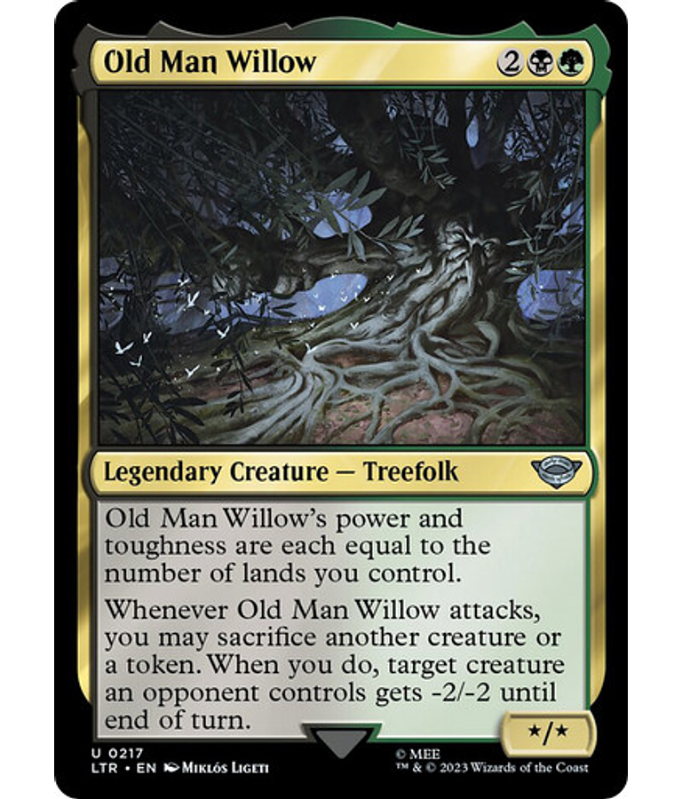 Old Man Willow - The Lord of the Rings: Tales of Middle-earth - PLAYSET (x4)