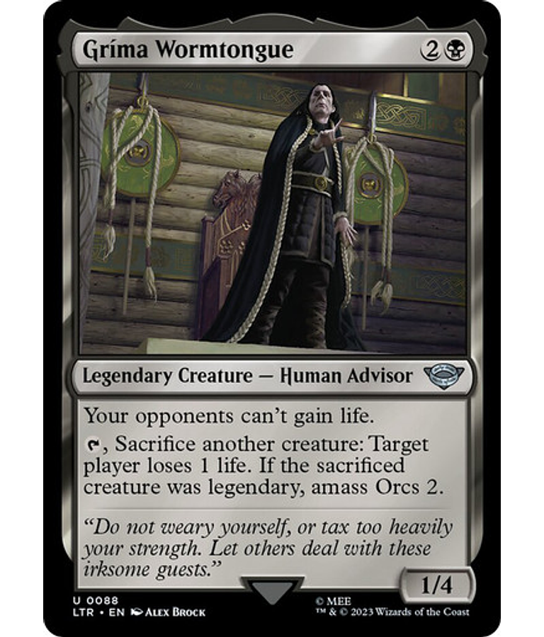 Grima Wormtongue - The Lord of the Rings: Tales of Middle-earth - PLAYSET (x4)
