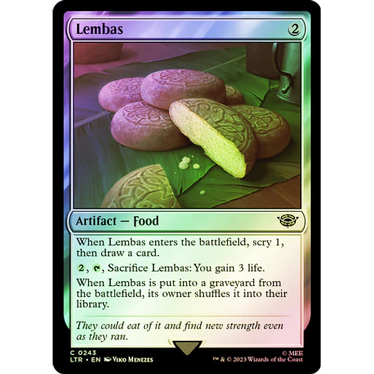 Lembas - The Lord of the Rings: Tales of Middle-earth Foil (inglés)