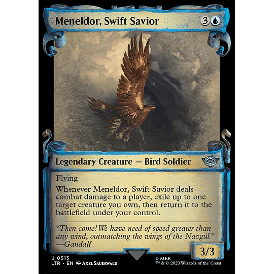 Meneldor, Swift Savior (0513 - Scroll Showcase) - The Lord of the Rings: Tales of Middle-earth Variants (inglés)