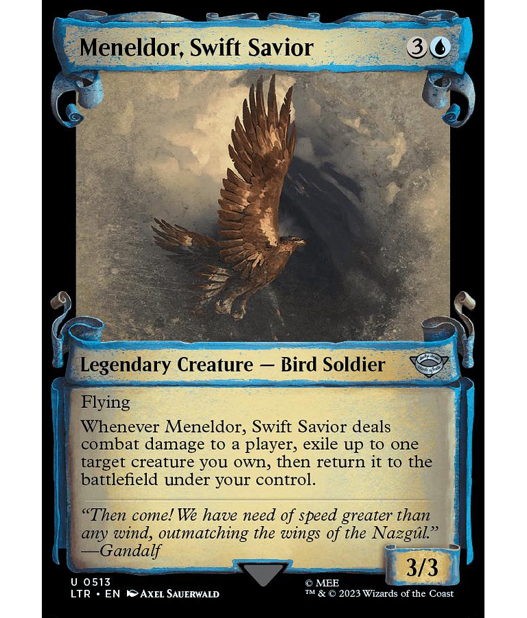 Meneldor, Swift Savior (0513 - Scroll Showcase) - The Lord of the Rings: Tales of Middle-earth Variants (inglés)