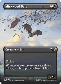 Mirkwood Bats (Borderless) - The Lord of the Rings: Tales of Middle-earth Variants (inglés)