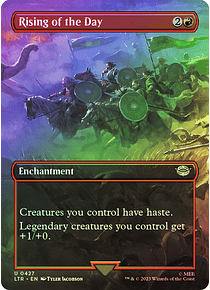 Rising of the Day (Borderless) - The Lord of the Rings: Tales of Middle-earth Variants Foil (inglés)