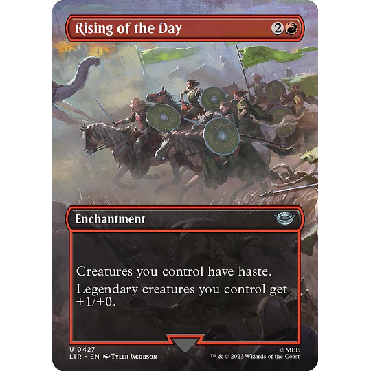 Rising of the Day (Borderless) - The Lord of the Rings: Tales of Middle-earth Variants (inglés)