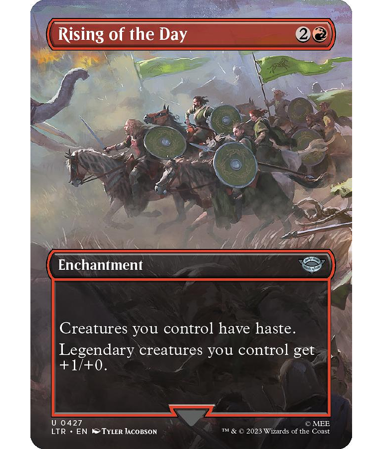 Rising of the Day (Borderless) - The Lord of the Rings: Tales of Middle-earth Variants (inglés)