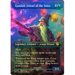 Gandalf, Friend of the Shire (No-Stamp Prerelease Foil) - Promotional (inglés)