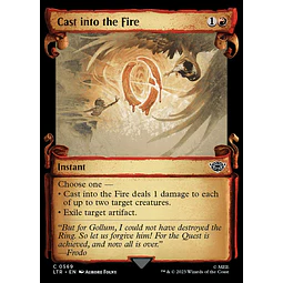 Cast into the Fire (0569 - Scroll Showcase) - The Lord of the Rings: Tales of Middle-earth Variants (inglés)