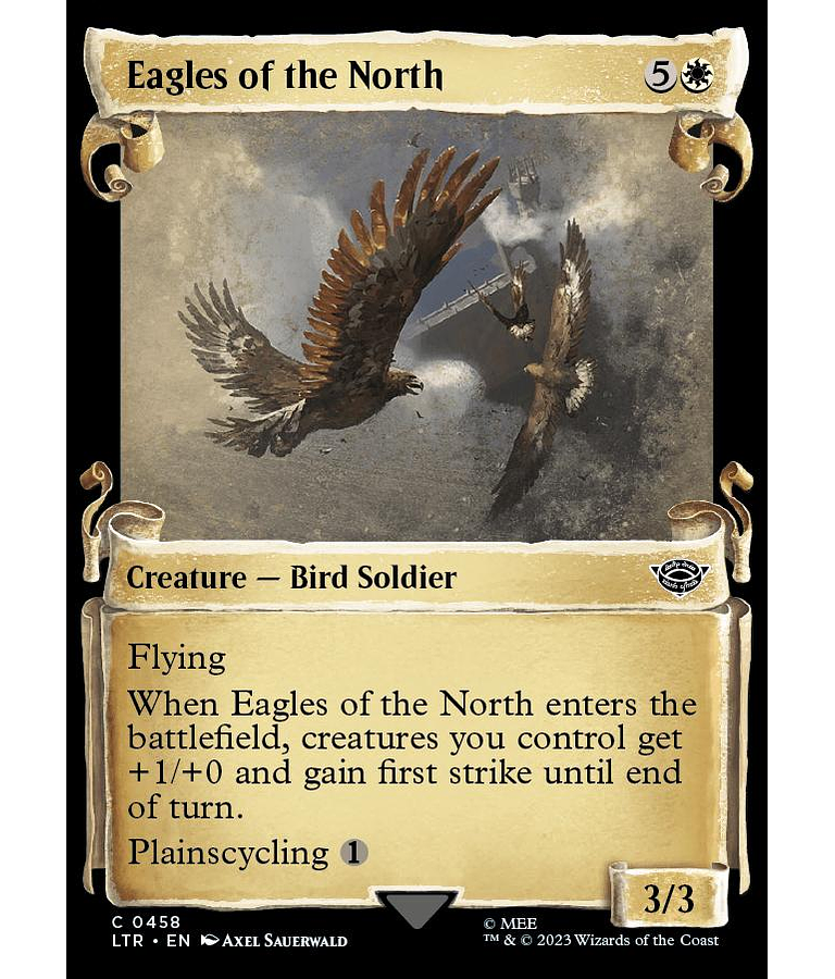 Eagles of the North (0458 - Scroll Showcase) - The Lord of the Rings: Tales of Middle-earth Variants (inglés)