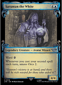 Saruman the White (0518 - Scroll Showcase) - The Lord of the Rings: Tales of Middle-earth Variants (inglés)