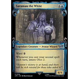 Saruman the White (0518 - Scroll Showcase) - The Lord of the Rings: Tales of Middle-earth Variants (inglés)