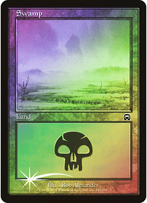 Swamp (341 C) - Mercadian Masques Foil (español)