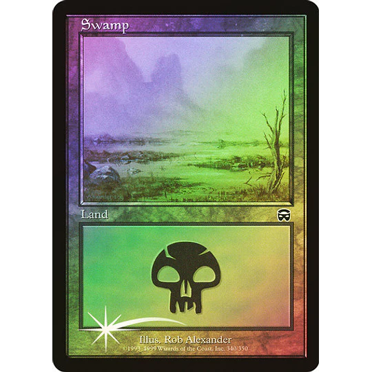 Swamp (340 B) - Mercadian Masques Foil (inglés)