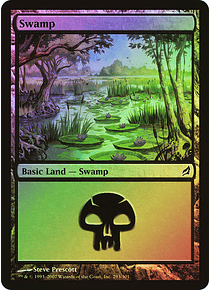 Swamp (293 D) - Lorwyn Foil (español)