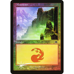 Mountain (344 B) - Onslaught Foil (español)