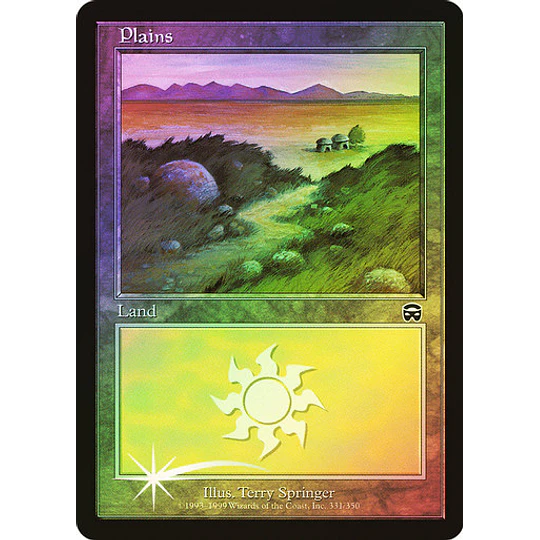 Plains (331 A) - Mercadian Masques Foil (inglés)